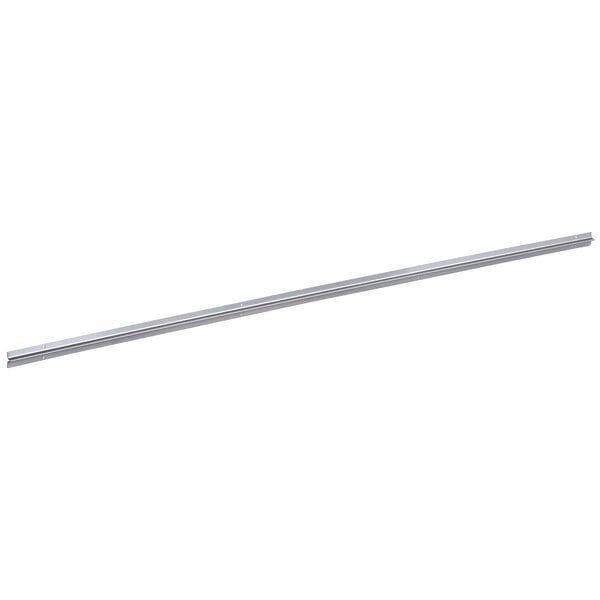 A long metal bar for V-Track on a white background.