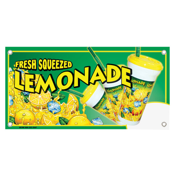 Lemonade Fresh Squeezed Decal Concession Stand Food Truck Sticker 