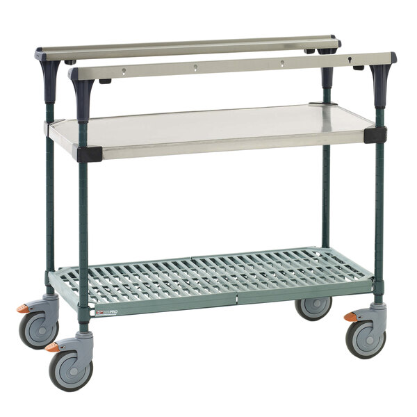 Metro MS1836-FSPR PrepMate MultiStation with Stainless Steel and SuperErecta Pro Shelving - 38" x 19 3/8" x 39 1/8"