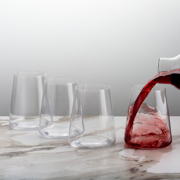 Stolzle 1590022T Power 18 oz. Stemless Wine Glass 6/Pack