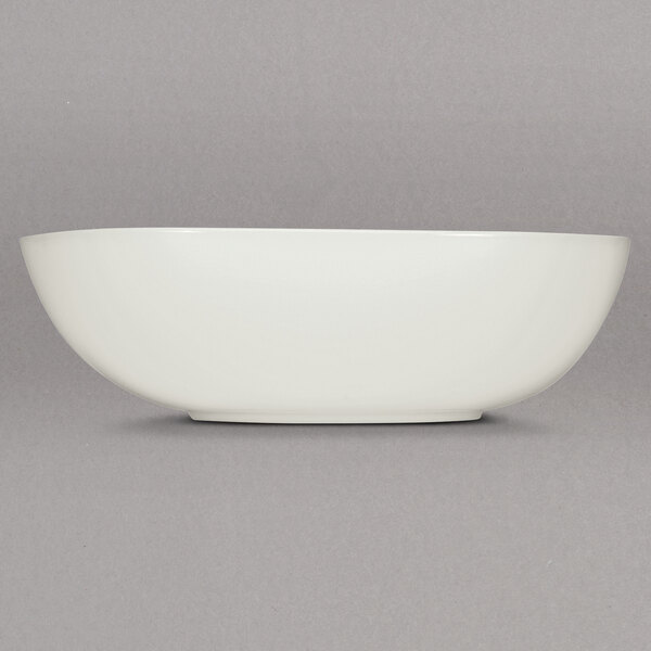 A Schonwald bone white porcelain bowl on a white background.