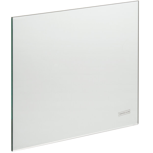 A white rectangular object with a clear surface.