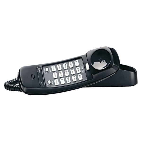 AT&T 210B 210 Trimline Black Phone