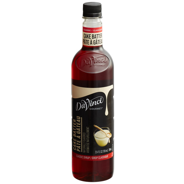 DaVinci Gourmet Classic Cake Batter Flavoring Syrup 750 mL