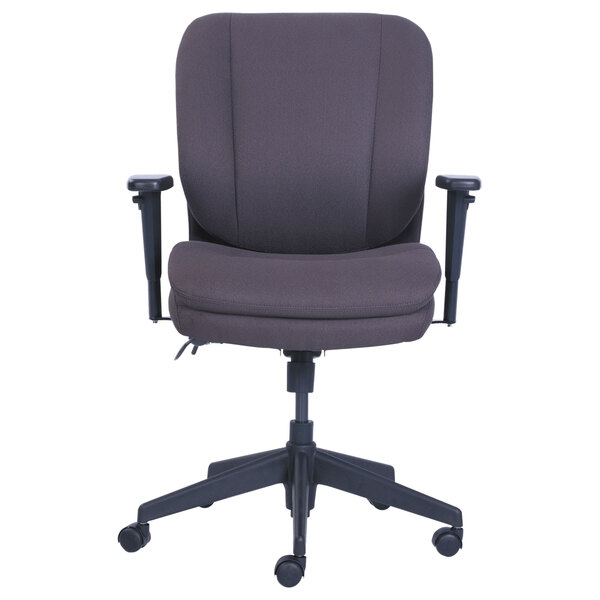 Serta 48967B SertaPedic Cosset Gray Fabric Swivel / Tilt Office Chair