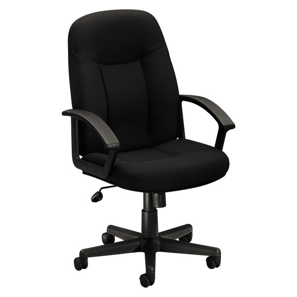 HON VL601VA10 Basyx VL601 Series HighBack Black Fabric Executive