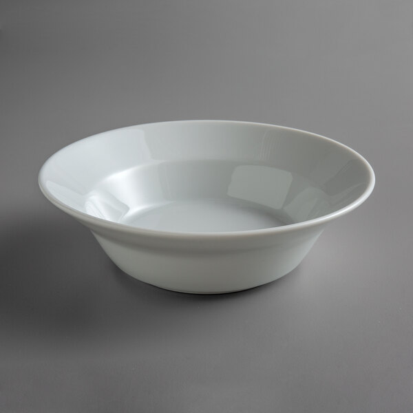 A Schonwald white porcelain bowl on a white background.