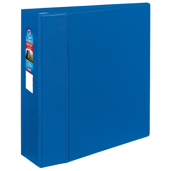 Avery® 79884 Blue Heavy-Duty Non-View Binder with 4" Locking One Touch EZD Rings