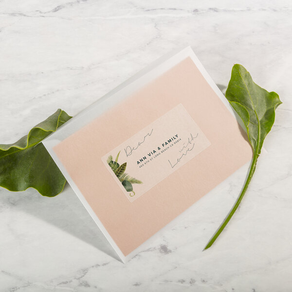 Avery® 08663 Easy Peel 2" x 4" Matte Clear Address Labels 250/Pack