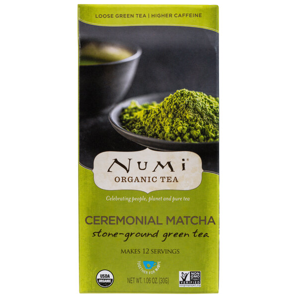 Numi Organic Ceremonial Matcha Loose Powdered Tea 1.06 oz. (30 g)