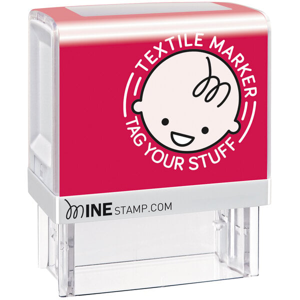 A red and white Cosco textile stamp reading "Make It Mine" in black text.