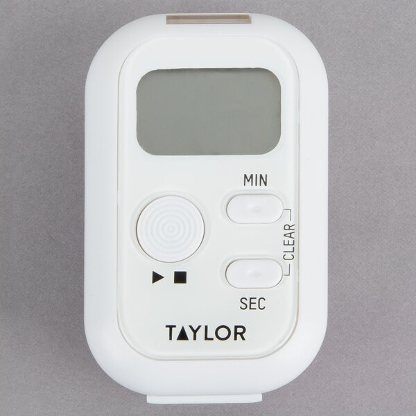 Taylor 5879 Digital 100 Minute Kitchen Timer with Flashing Light and