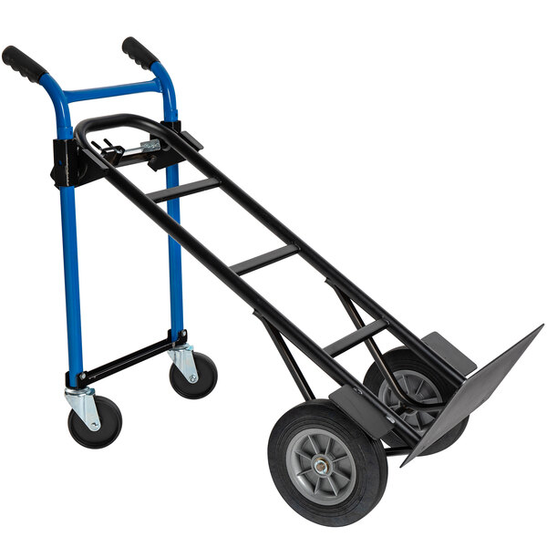Harper 900 lb. 4in1 Quick Change Hand Truck with Dual Handles and 10