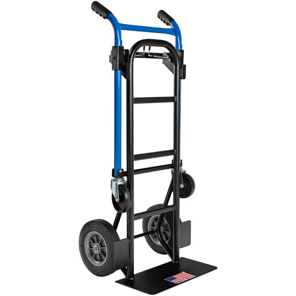 Harper 900 lb. 4in1 Quick Change Hand Truck with Dual Handles and 10