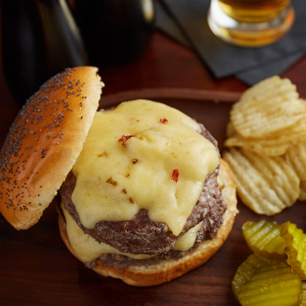 York Valley Cheese Company Druck's 13 lb. Jalapeno Pepper Longhorn