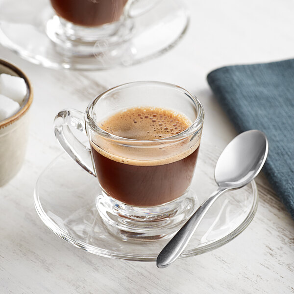 Best glass clear espresso cups to be able to see crema
