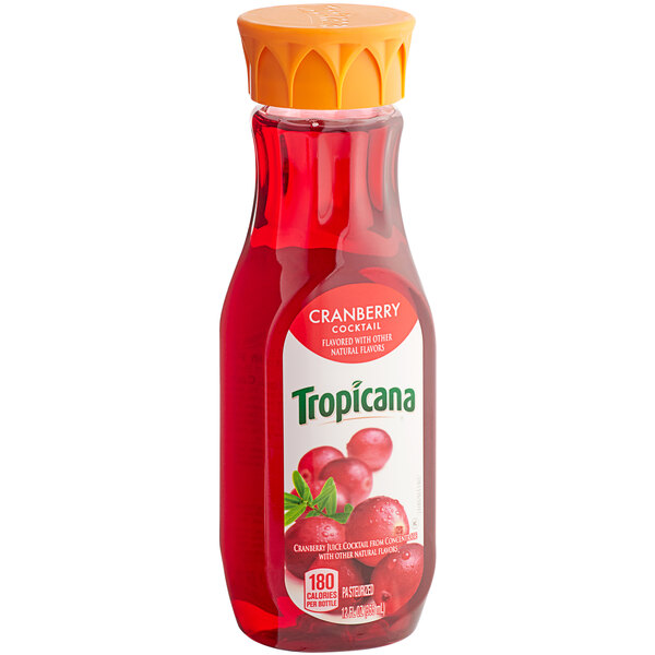 Tropicana® 12 fl. oz. Cranberry Cocktail Juice 12/Case