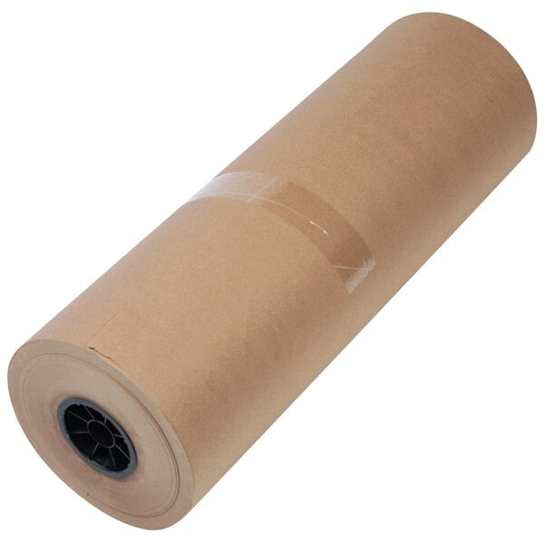 1300022 24 x 900' Brown 40# High Volume Wrapping Paper