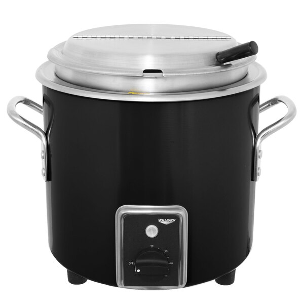 Vollrath 7217760 Black Finish Retro 7 Qt. Stock Pot Kettle