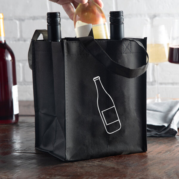 personalized wine tote cooler