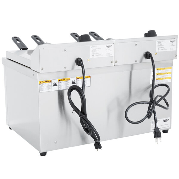 Vollrath 40710 30 lb. Commercial Countertop Deep Fryer 208240V