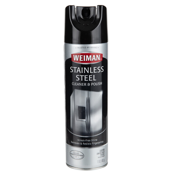 17 oz. Weiman 49 Aerosol Stainless Steel Cleaner & Polish