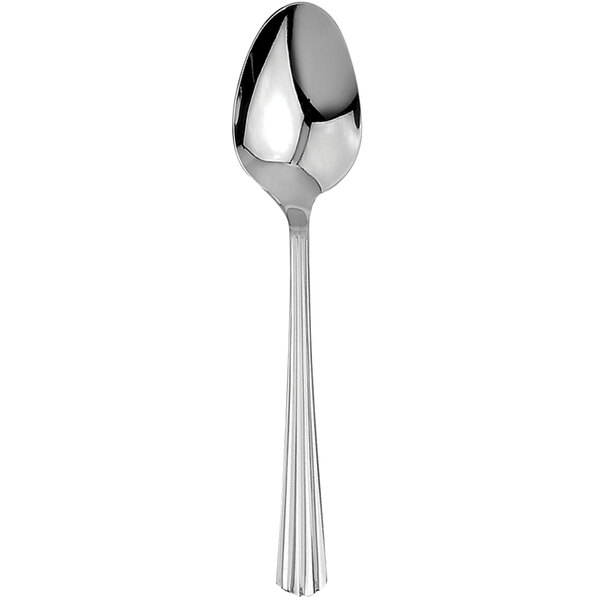 A Walco stainless steel tea spoon with a long handle.