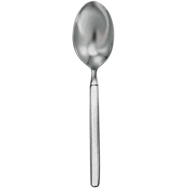 A Walco stainless steel tea spoon with a Fieldstone finish on the handle.