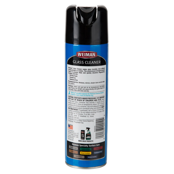 19 oz. Weiman 10 Foaming Aerosol Glass Cleaner