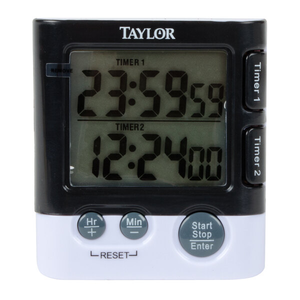 Taylor 5873 Extra Loud Digital 24 Hour Kitchen Timer with Clock