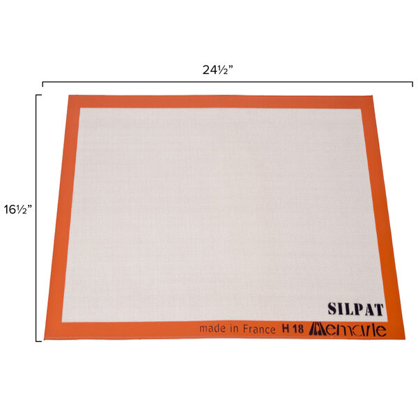 SILPAT® Baking Mat SILPAT® 16 1/2" x 24 1/2" FullSize Silicone Non