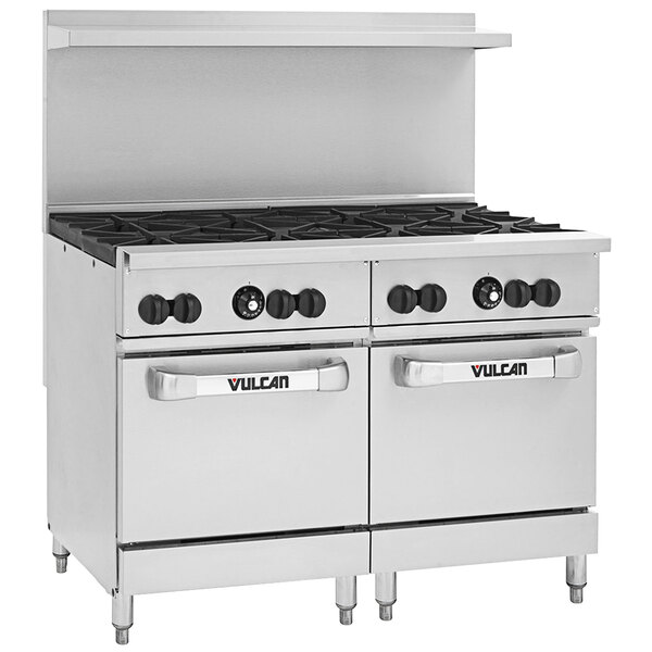 Vulcan 48R8B Endurance 48" Natural Gas Range with 8 Burners and