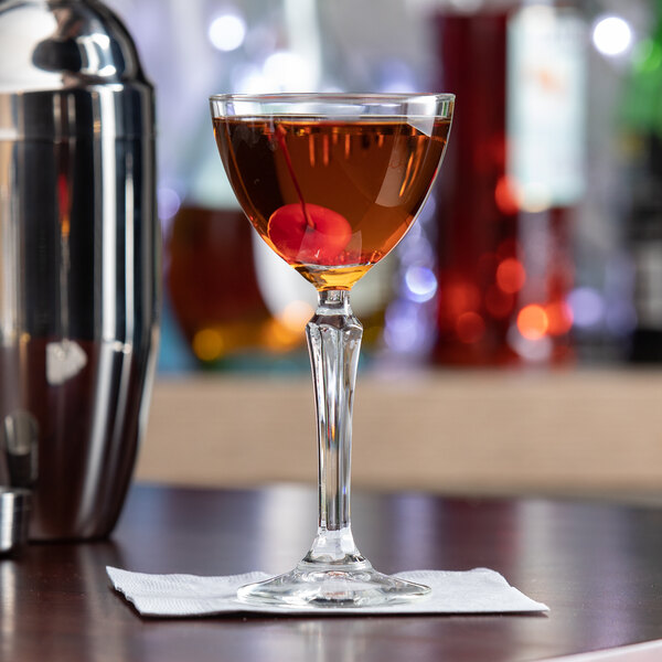 Libbey Speakeasy Nick & Nora Martini Glass, 4.75oz, 12/Case