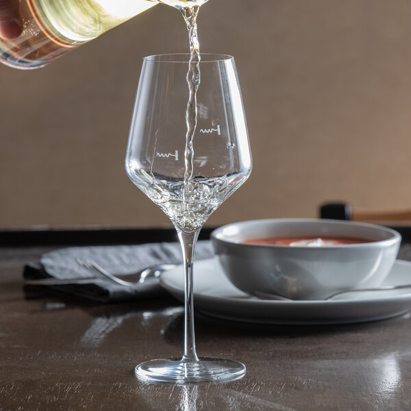 Reserve by Libbey 9323/U224A Acura Prism 16 oz. Pour Control 8 oz. / 5