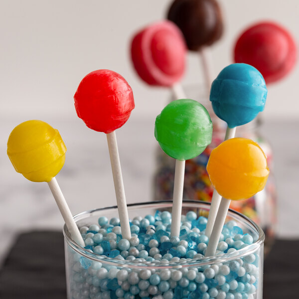 500 Count Lollipop Sticks – 4 1/2 X 5/32 Inch – White Paper Sucker Sticks For Candy, Cake Pops, Chocolate Making – Candy Molds N More