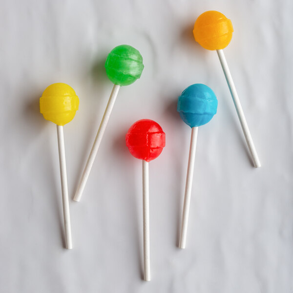  4 Inch White Lollipop Sticks, Lollipop Treat Sticks