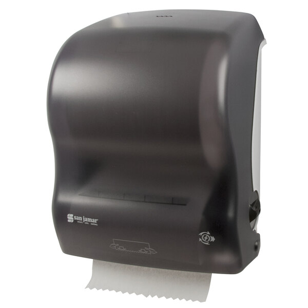 San Jamar T7400TBK Simplicity Essence Classic Black Pearl Mechanical Hands Free Paper Towel