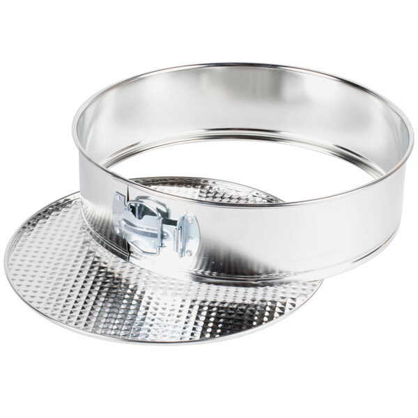 Winco Light Tin Springform Cake Pan Set with 8", 9 1/2", and 10" Pans