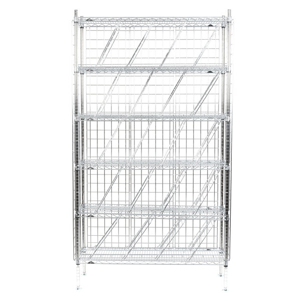 20 Case Metro WB258C Super Erecta Bulk Wine Rack 48" x 14" x 86 3/4"