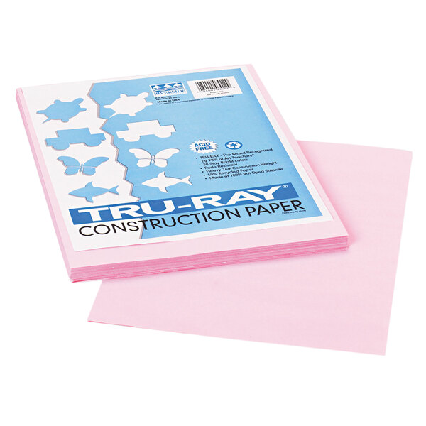 Tru-Ray Sulphite Construction Paper, 12 x 18 Inches, Sky Blue, 50 Sheets