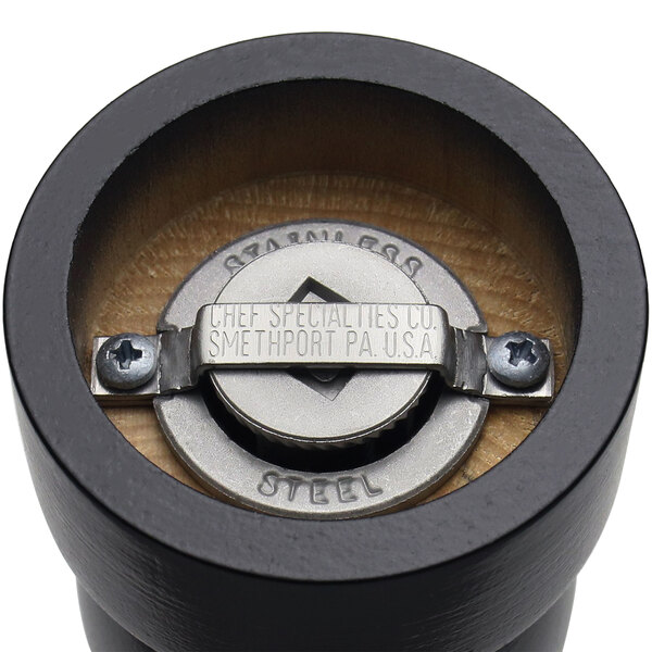 Chef Specialties 6306 Professional Series 6" Salem Ebony Pepper Mill