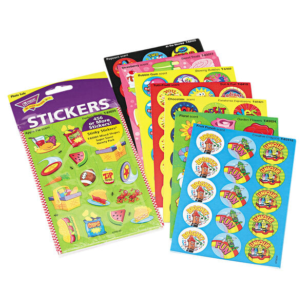 Trend T-83901 Stinky Stickers Sweet Scents Sticker Variety Pack   - 480/Pack