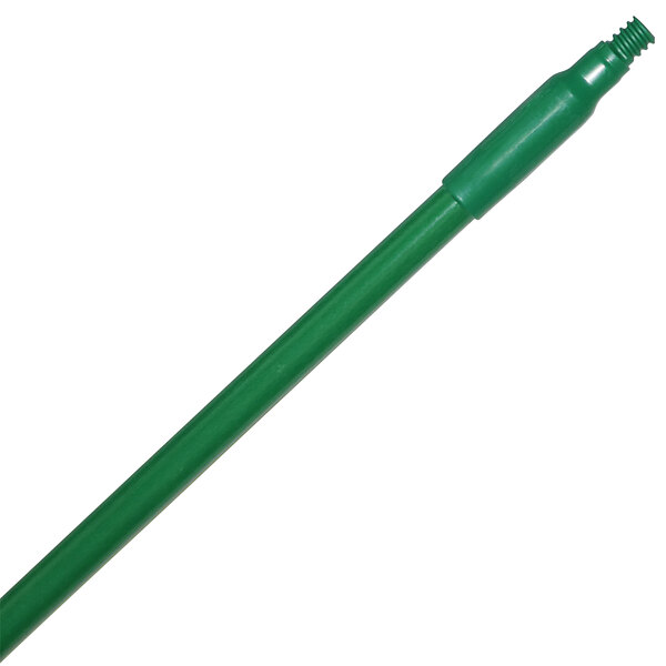 Carlisle 41225EC09 Sparta 48" Green Threaded Fiberglass Broom