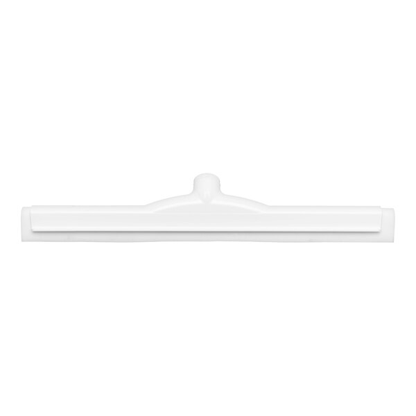 Colored Floor Squeegee - Rubber, 24, White H-6490W - Uline