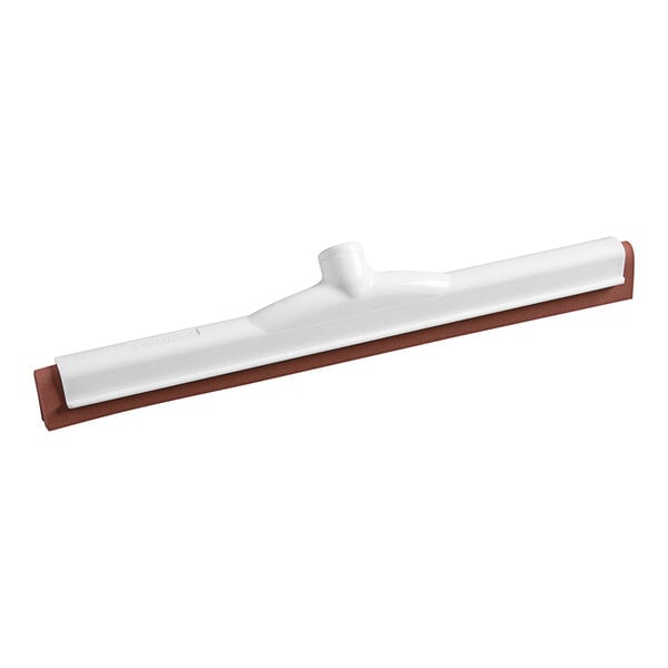 Carlisle 36691800 Flo-Pac 18 Red Double Neoprene Foam Floor Squeegee with  Plastic Frame