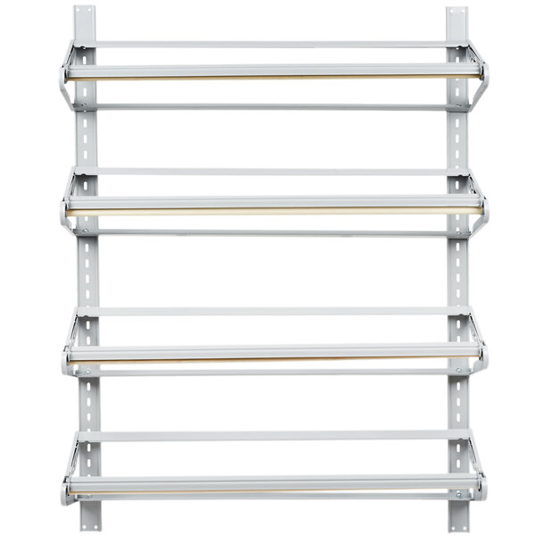 Bulman T29336 36" Horizontal Four Paper Roll Wall Rack
