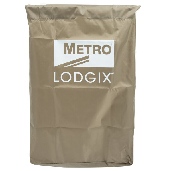 Metro LXHK3-NB Vinyl Coated Nylon Laundry Bag for Lodgix Standard Height Housekeeping Carts