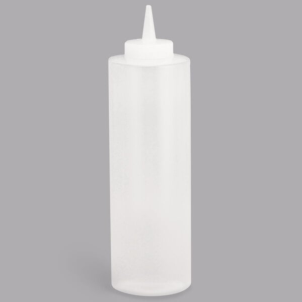 Thunder Group PLTHSB012C - Clear Squeeze Bottles 12 oz (12 per Case)