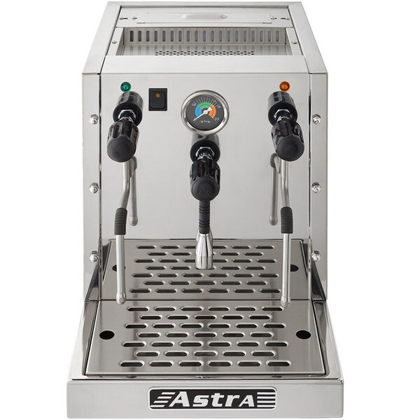 An Astra STP1800 milk and beverage steamer with three heads.