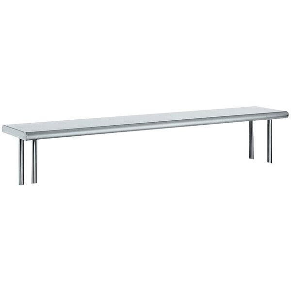 Advance Tabco OTS-15-36 15" x 36" Table Mounted Single Deck Stainless Steel Shelving Unit